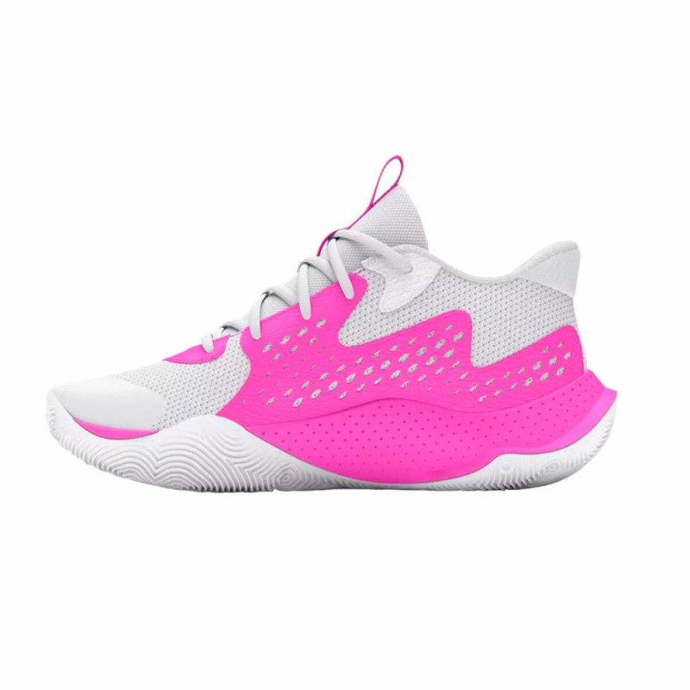 Basketball Shoes for Adults Under Armour Jet '23 White