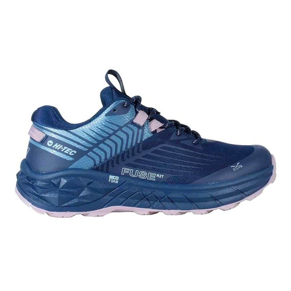 Casual Damenturnschuh Hi-Tec Geo Fuse Naval Academy/Flint Blau