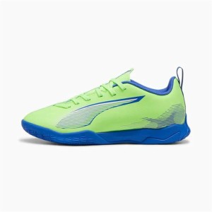 Children's Indoor Football Shoes Puma Ultra 5 Play It Green