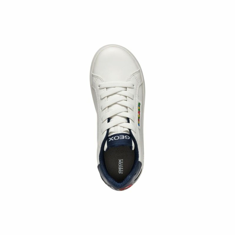 Chaussures casual Geox Eclyper Blanc Blue marine