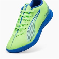 Chaussures de Futsal pour Enfants Puma Ultra 5 Play It Vert