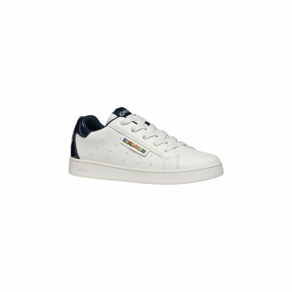 Casual Trainers Geox Eclyper White Navy Blue