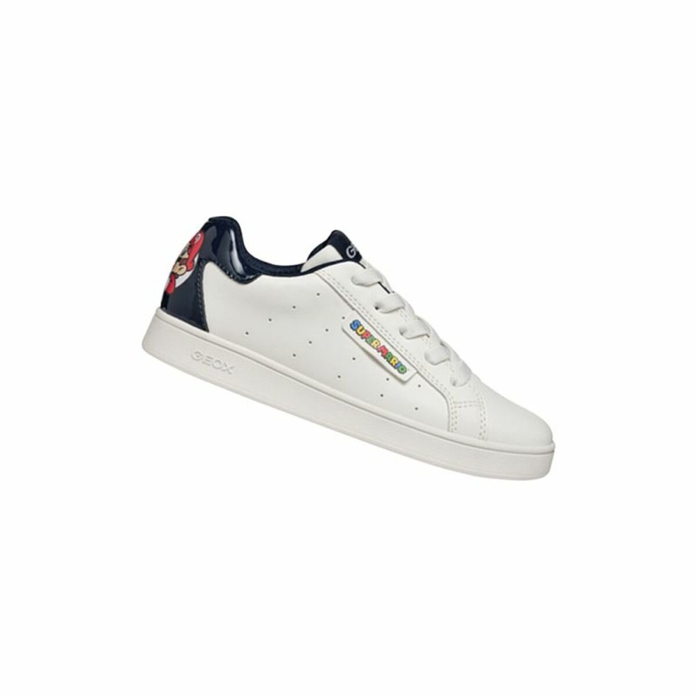 Casual Trainers Geox Eclyper White Navy Blue