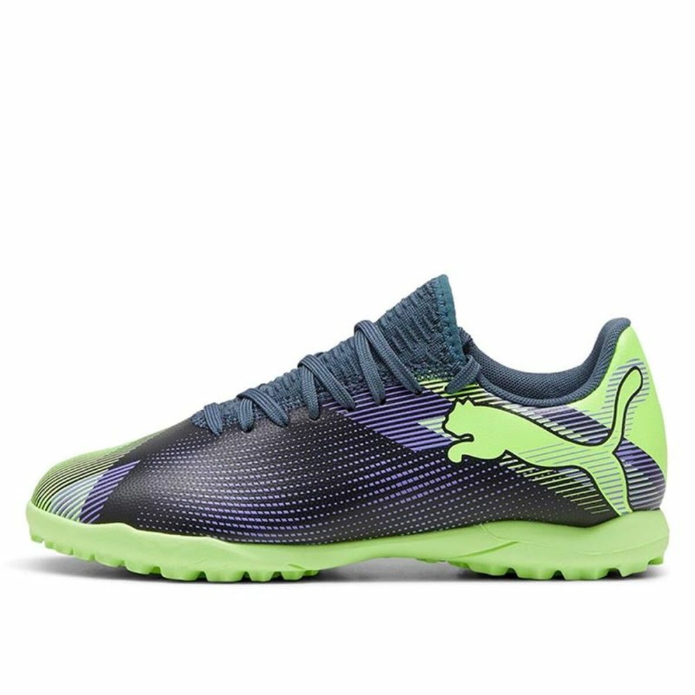 Chaussures de foot pour Enfants Puma Future 7 Play Tt Violet Vert