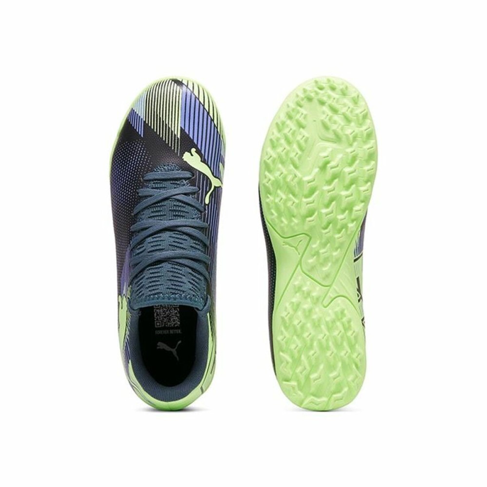 Chaussures de foot pour Enfants Puma Future 7 Play Tt Violet Vert