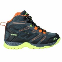 Bergstiefel Hi-Tec Toubkal Mid Waterproof Schwarz Hellgrau