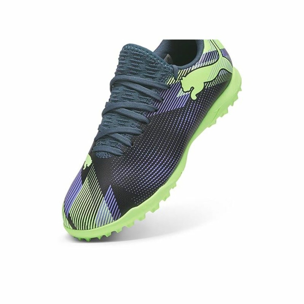 Chaussures de foot pour Enfants Puma Future 7 Play Tt Violet Vert