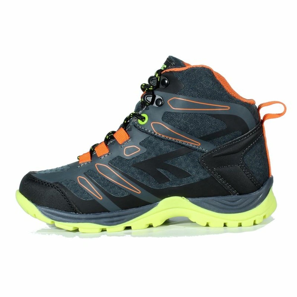 Bergstiefel Hi-Tec Toubkal Mid Waterproof Schwarz Hellgrau