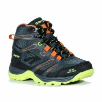 Hiking Boots Hi-Tec Toubkal Mid Waterproof Black Light grey