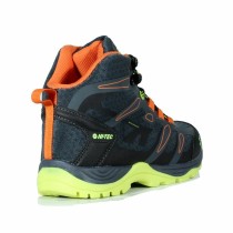 Hiking Boots Hi-Tec Toubkal Mid Waterproof Black Light grey