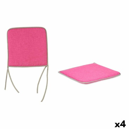 Chair cushion 38 x 2,5 x 38 cm (4 Units)