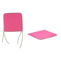 Coussin de chaise 38 x 2,5 x 38 cm (4 Unités)