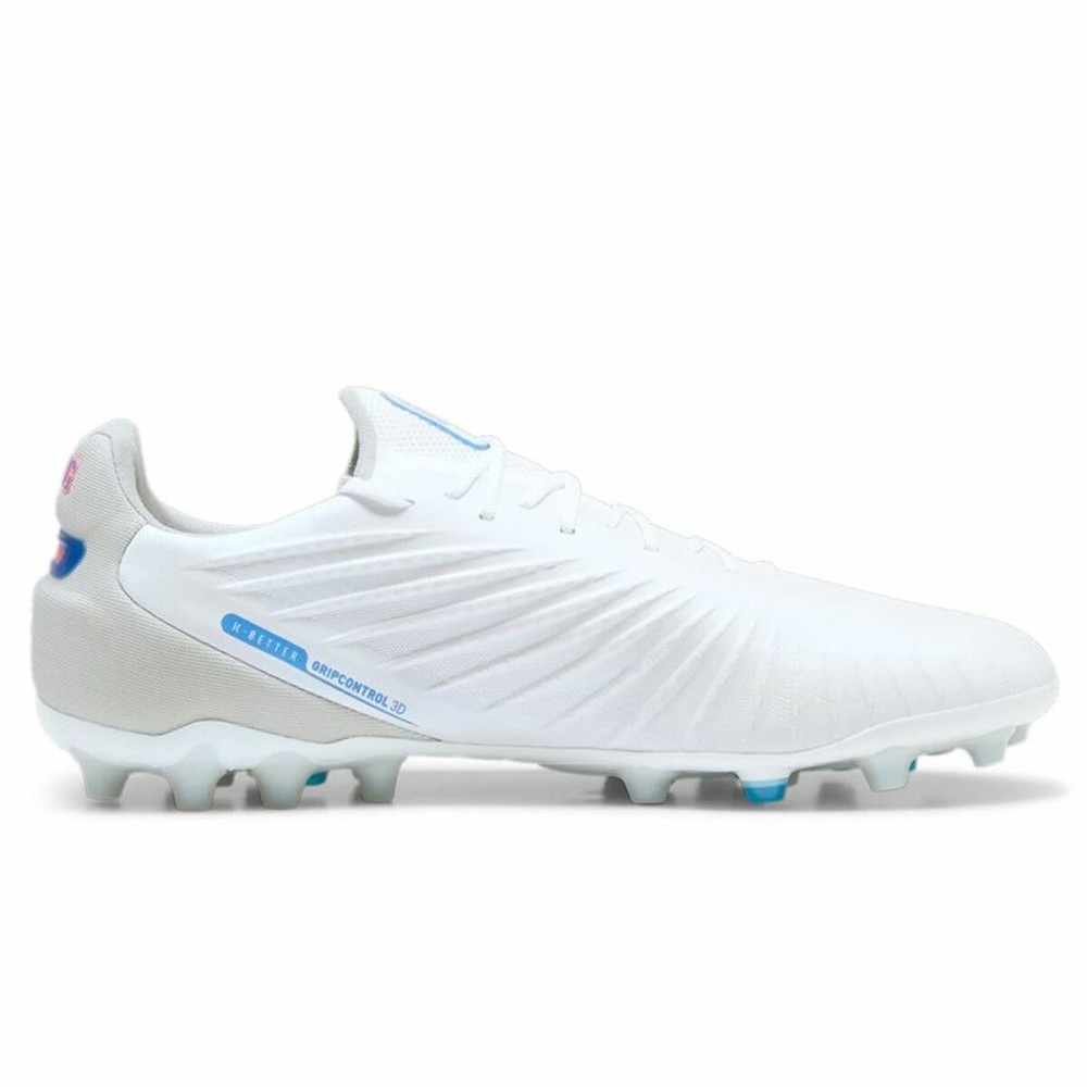 Adult's Football Boots Puma King Ultimate Mg White