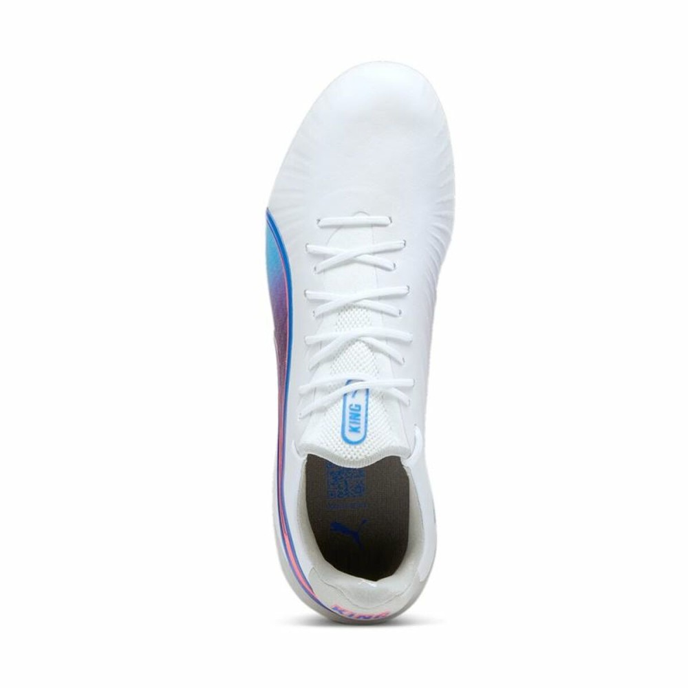 Chaussures de Football pour Adultes Puma King Ultimate Mg Blanc