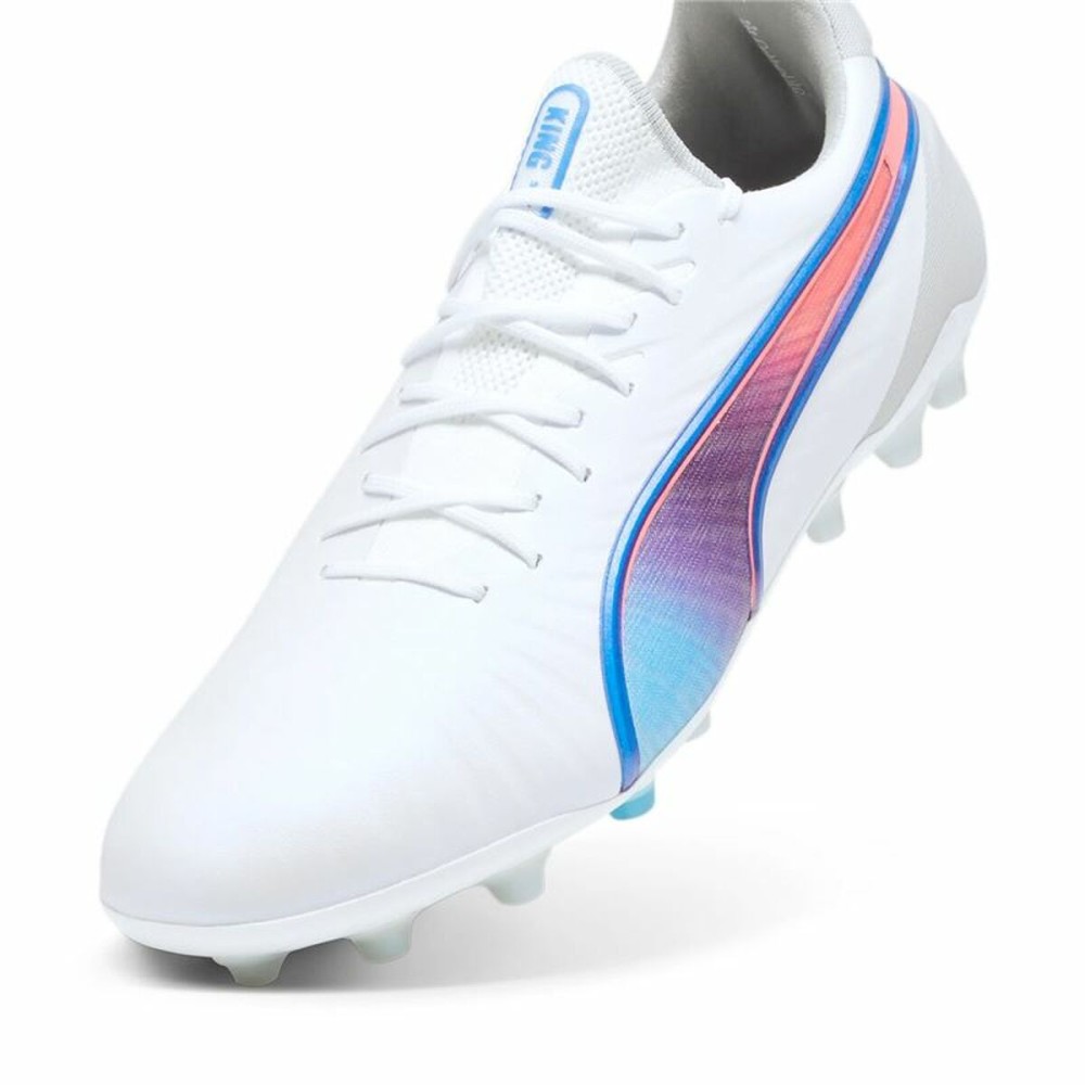 Adult's Football Boots Puma King Ultimate Mg White