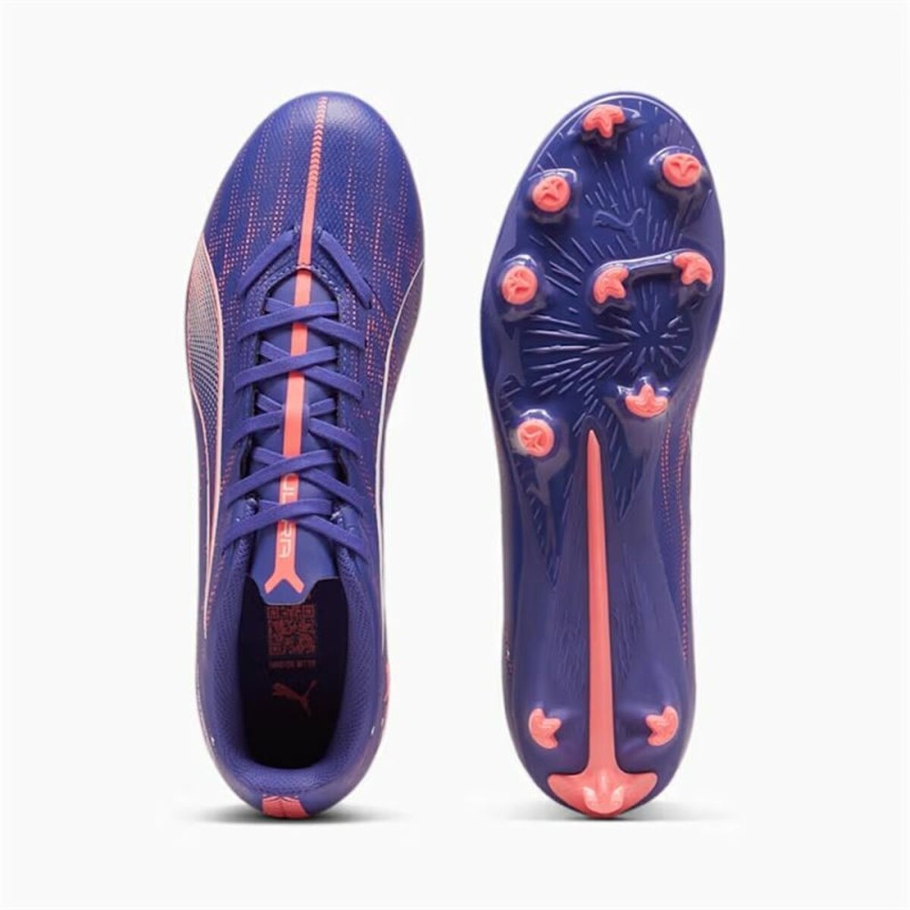 Chaussures de Football pour Adultes Puma Ultra 5 Play Fg/Ag Violet