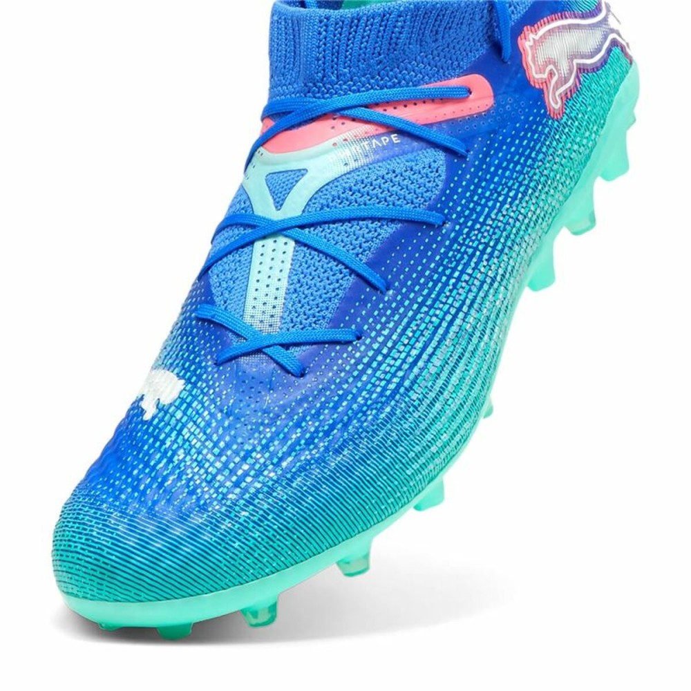 Chaussures de Football pour Adultes Puma Future 7 Pro+ Mg Aigue marine