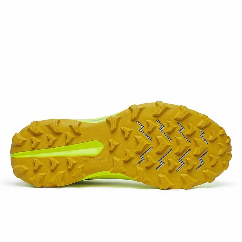 Chaussures de Running pour Adultes Saucony Peregrine 14 Jaune