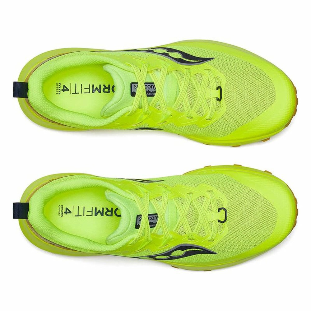 Chaussures de Running pour Adultes Saucony Peregrine 14 Jaune