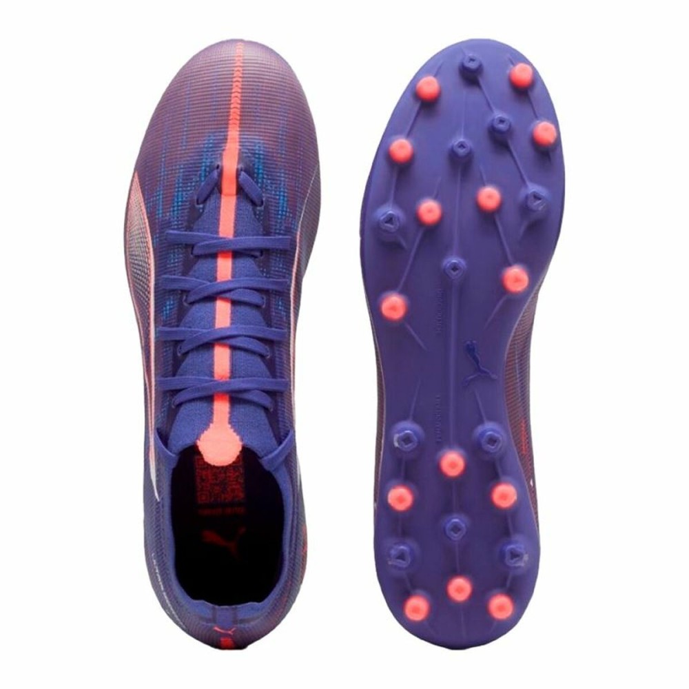 Chaussures de Football pour Adultes Puma Ultra 5 Match Mg Violet