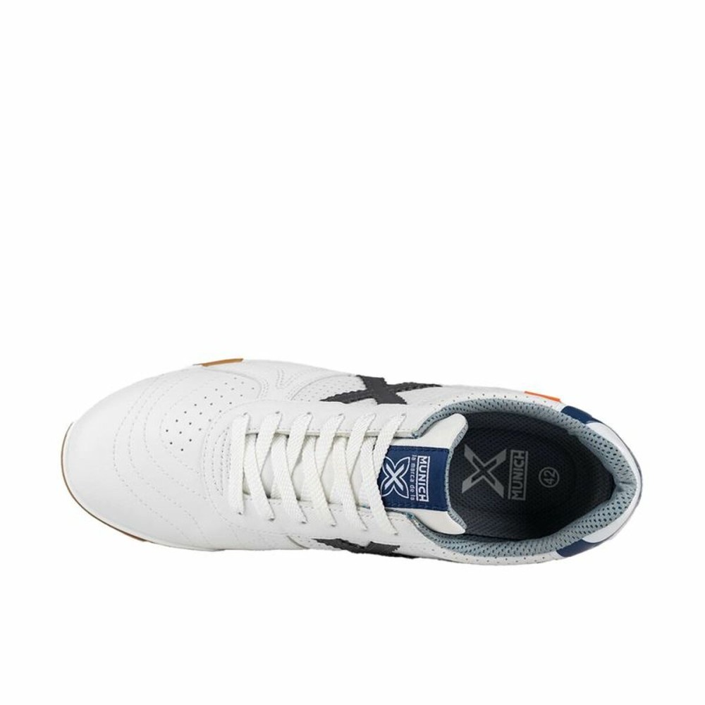 Chaussures de Futsal pour Adultes Munich G-3 Profit Casual 414 Blanc