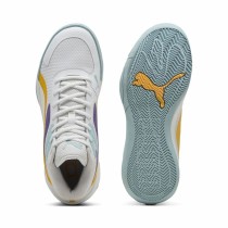 Basketball Shoes for Adults Puma Court Pro White Yellow