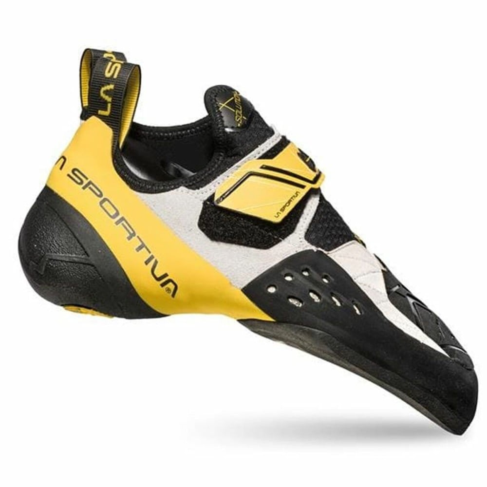 Kletterschuhe La Sportiva Solution Weiß Gelb