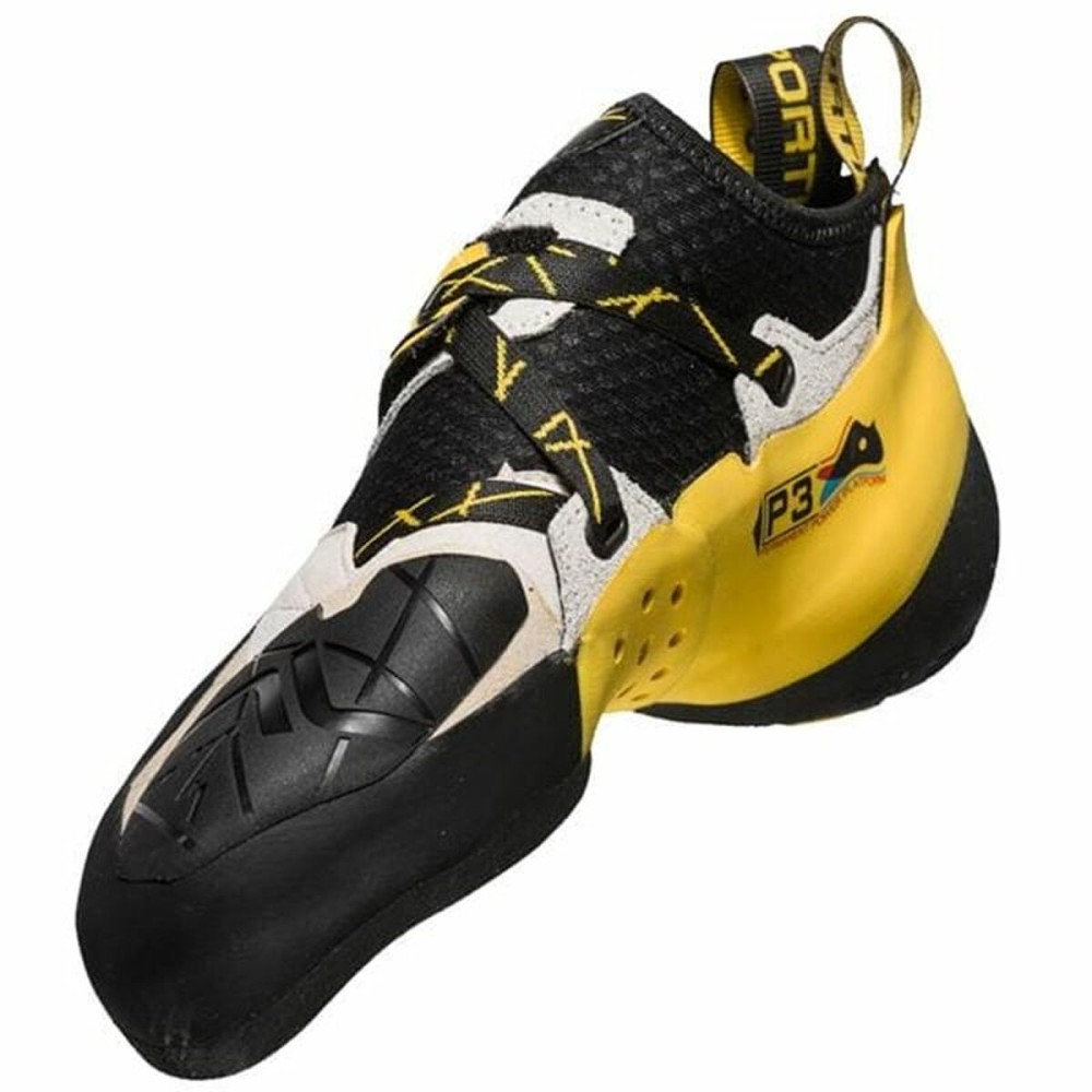 Chausson d´Éscalade La Sportiva Solution Blanc Jaune