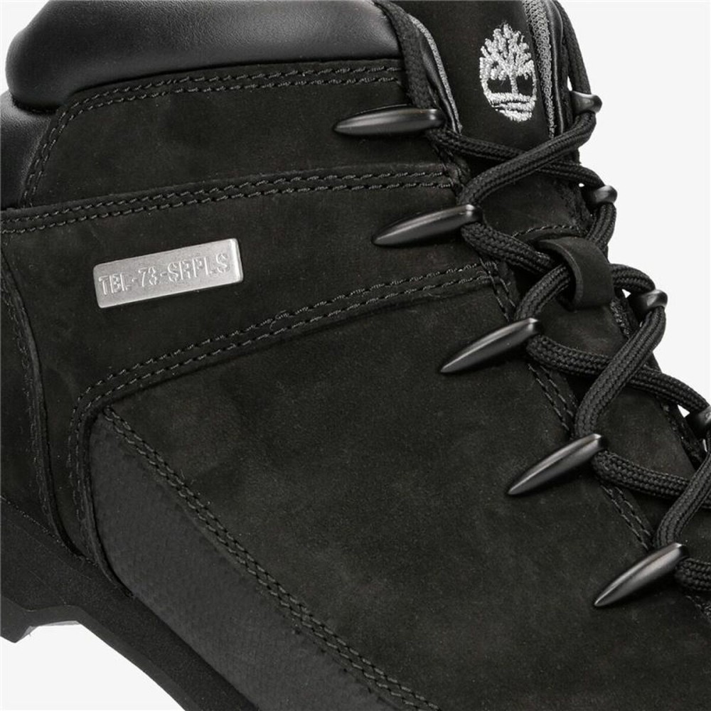 Damenstiefeletten Timberland Euro Sprint Mid Lace Up Boot Schwarz