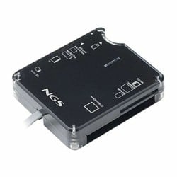 Externes Kartenlesegerät NGS 4299976 USB 2.0 Schwarz