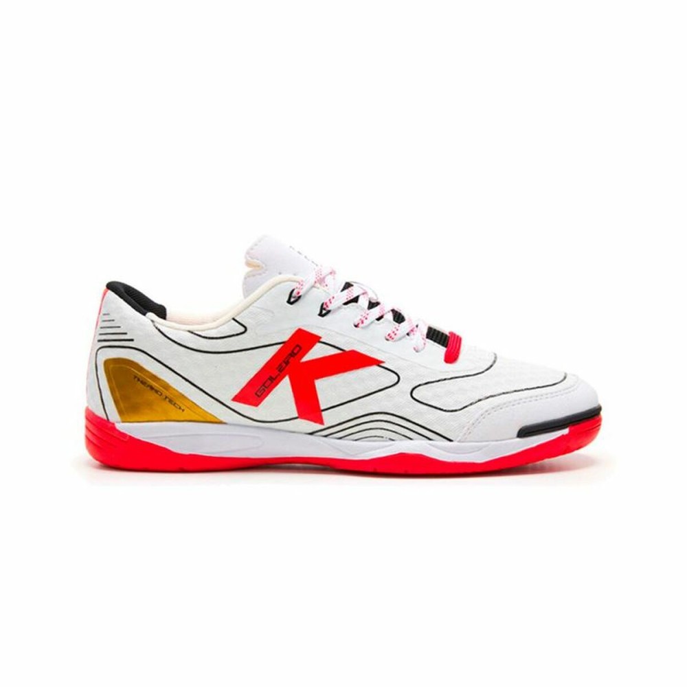 Chaussures de Sport pour Homme Kelme Goleiro Blanc Rouge