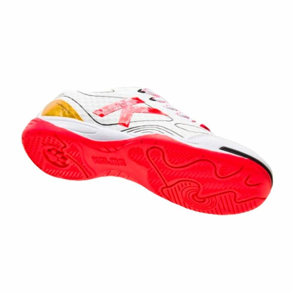 Chaussures de Sport pour Homme Kelme Goleiro Blanc Rouge