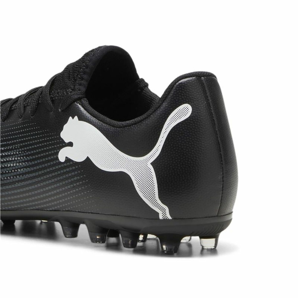 Chaussures de Football pour Adultes Puma Future 7 Match MG Blanc Noir