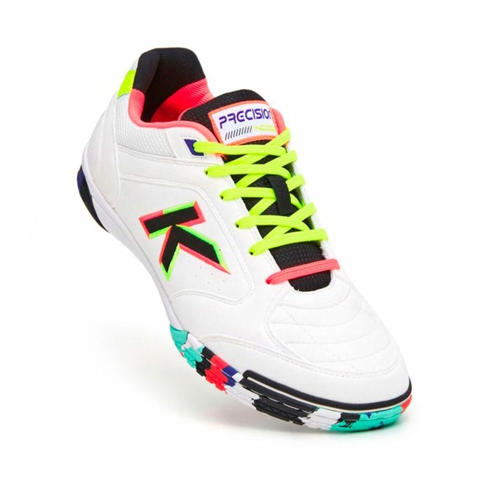 Chaussures de Futsal pour Adultes Kelme Precision Blanc