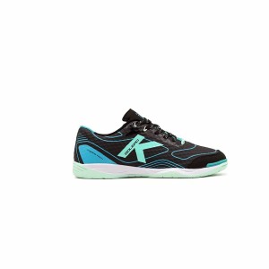 Chaussures de Futsal pour Enfants Kelme Goleiro Noir Vert