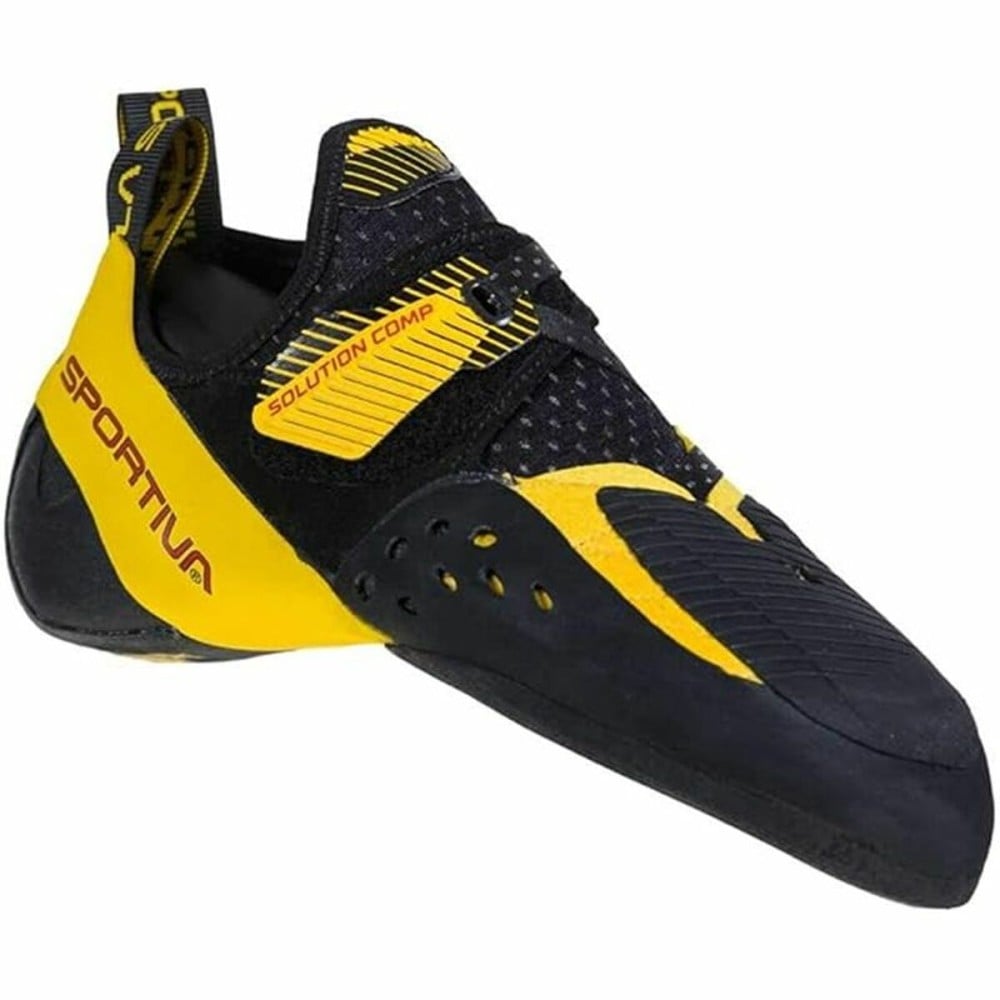 Climbing shoes La Sportiva Solution Comp Black Yellow