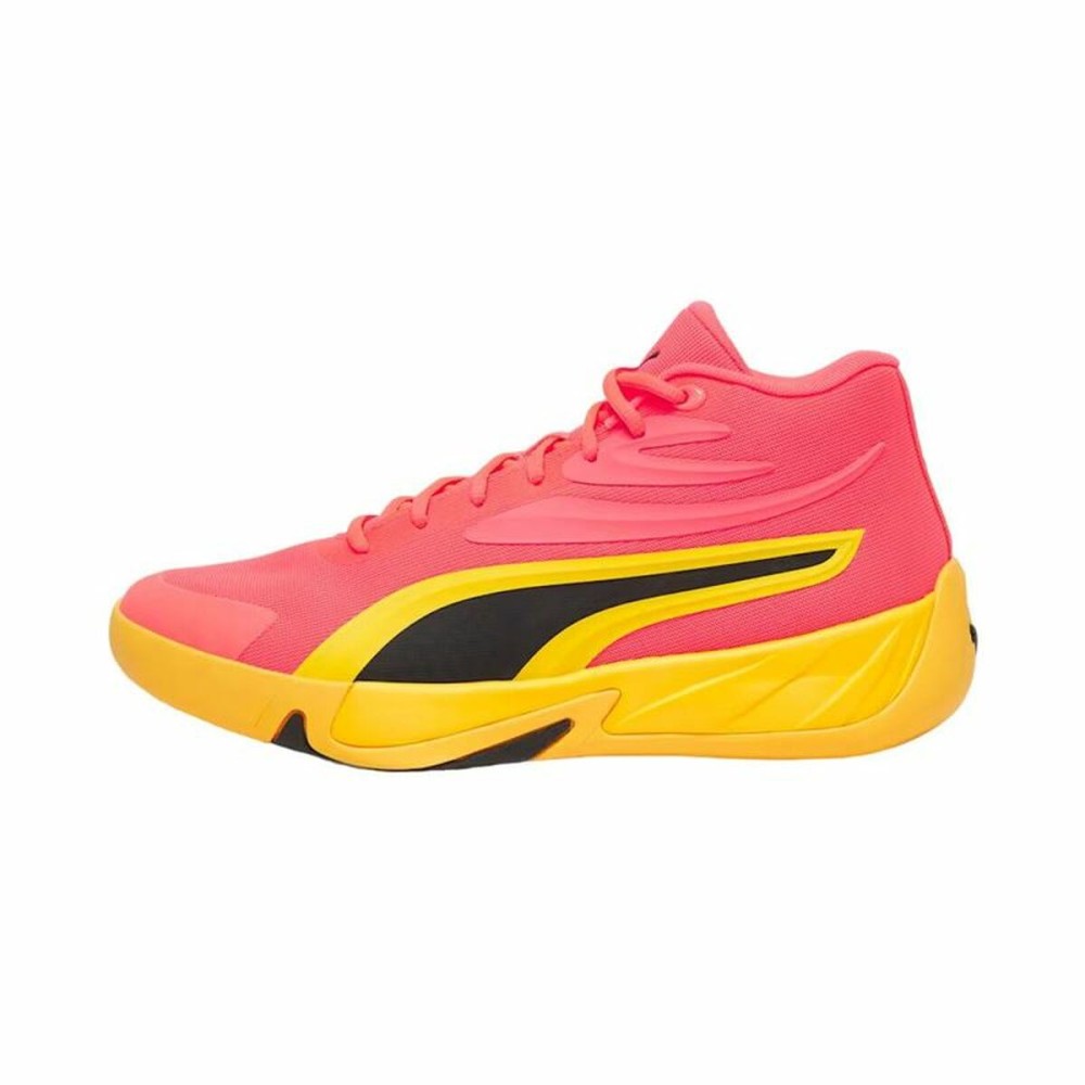 Basketballschuhe für Erwachsene Puma Court Pro Gelb