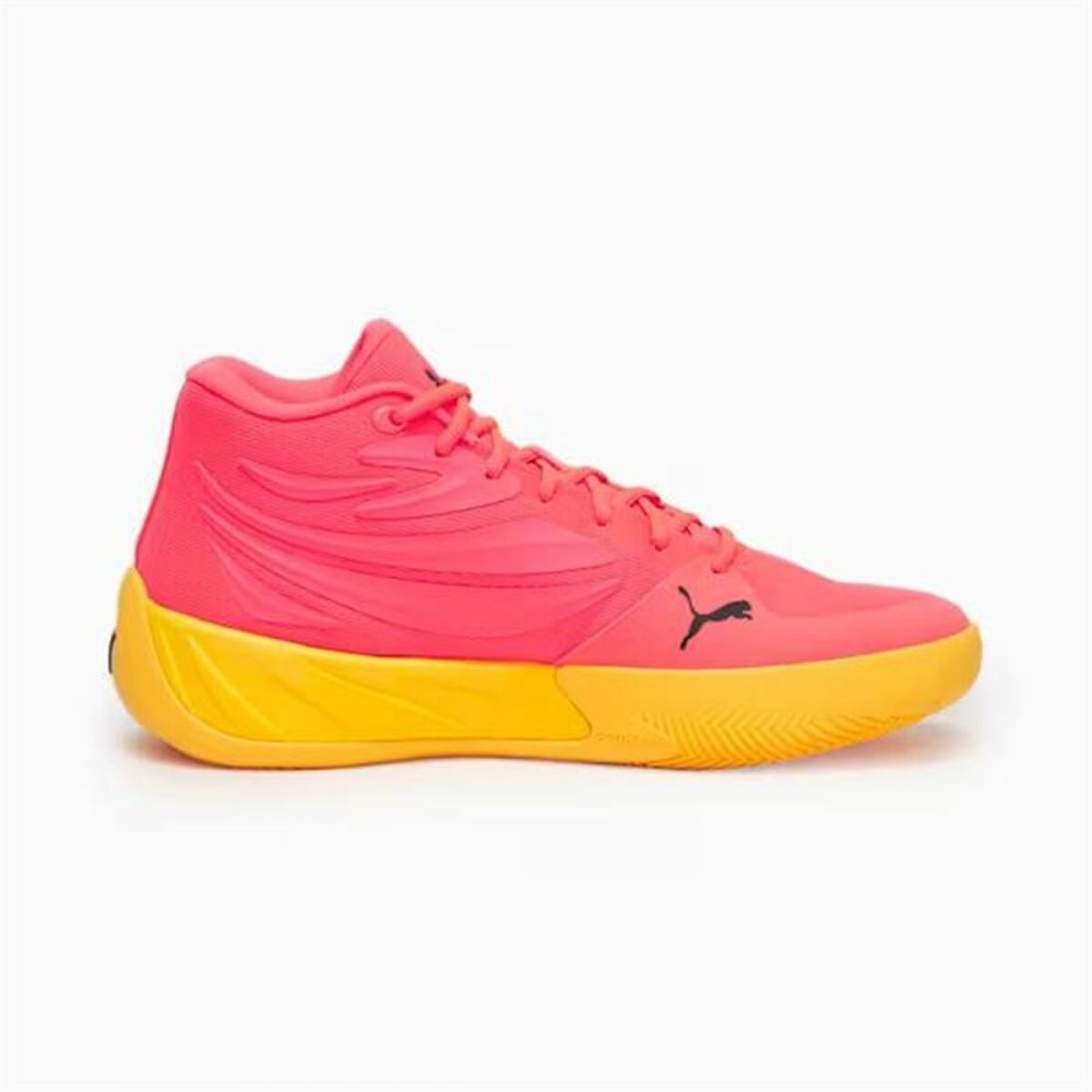 Basketballschuhe für Erwachsene Puma Court Pro Gelb