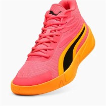 Basketballschuhe für Erwachsene Puma Court Pro Gelb