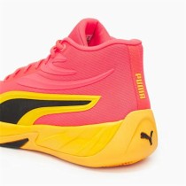 Chaussures de Basket-Ball pour Adultes Puma Court Pro Jaune