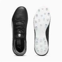 Chaussures de Football pour Adultes Puma King Match Mg Noir