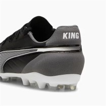 Chaussures de Football pour Adultes Puma King Match Mg Noir