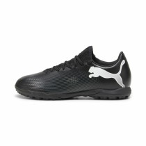 Chaussures de Football pour Adultes Puma Future 7 Match MG Blanc Noir