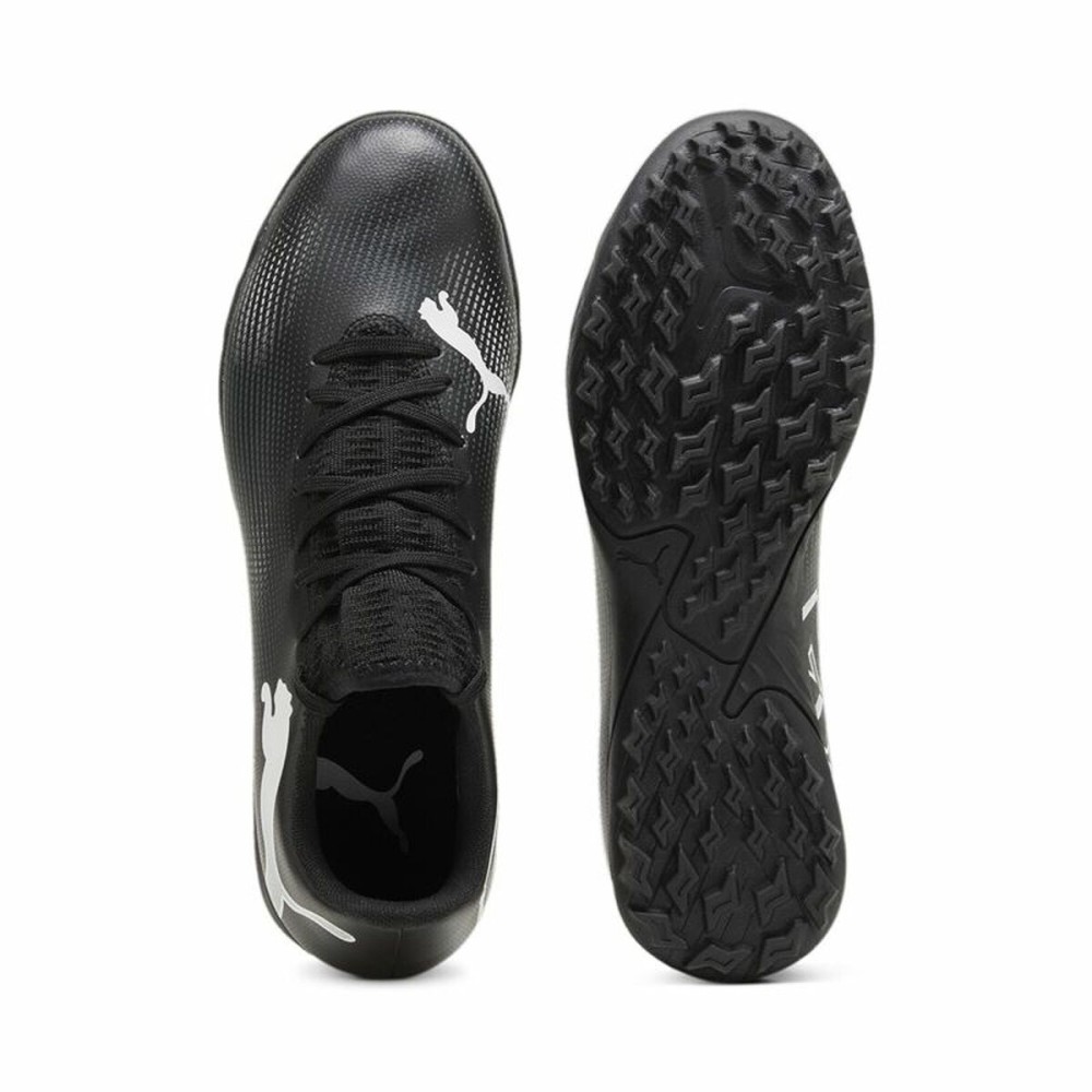 Chaussures de Football pour Adultes Puma Future 7 Match MG Blanc Noir