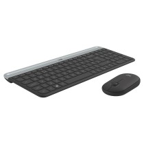 clavier et souris Logitech 920-009190 Noir Gris Français AZERTY