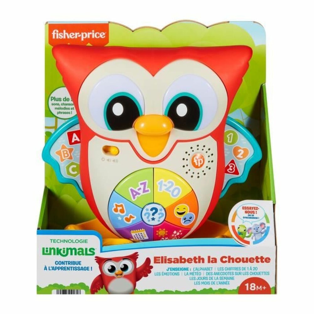 Jouet pour chien Fisher Price Elisabeth The Owl