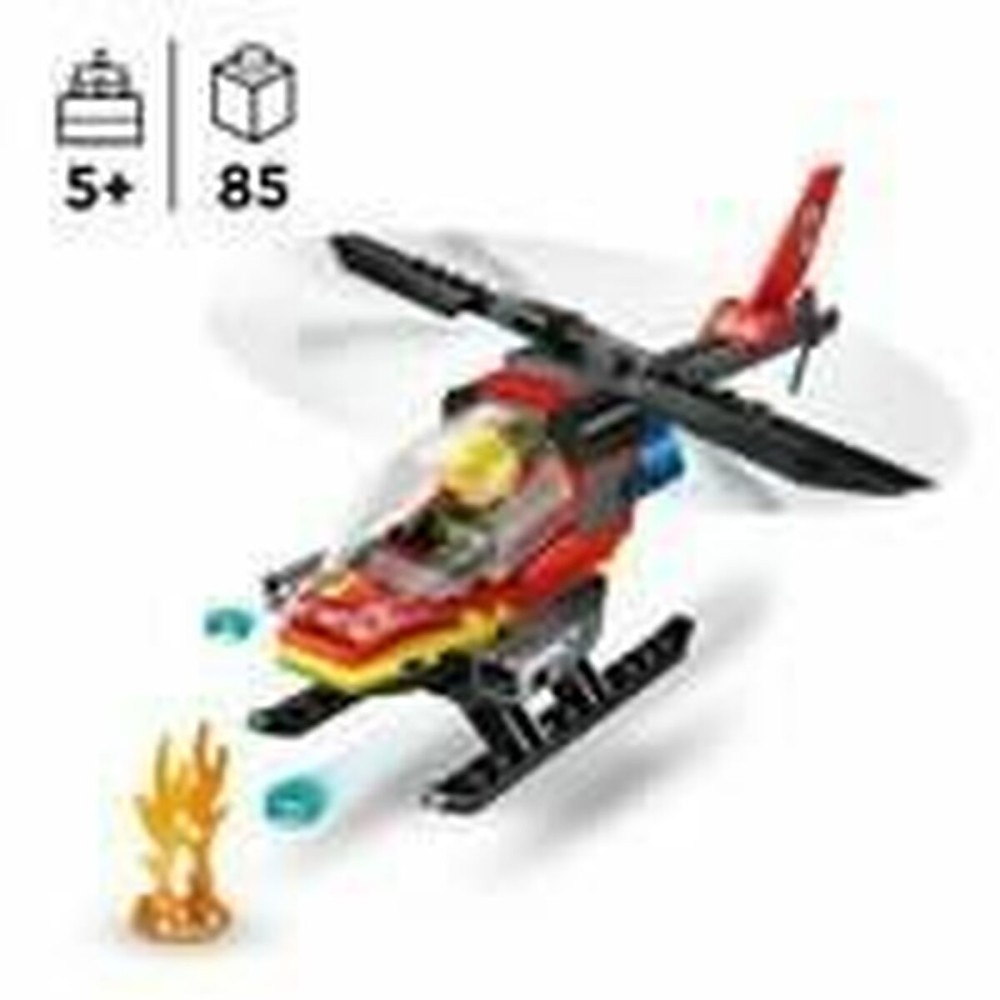 Construction set Lego 60411 Fire Rescue Helicopter Multicolour