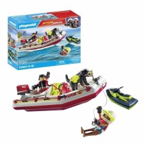 Playset Playmobil Action Heroes - Fireboat and Water Scooter 71464 52 Stücke