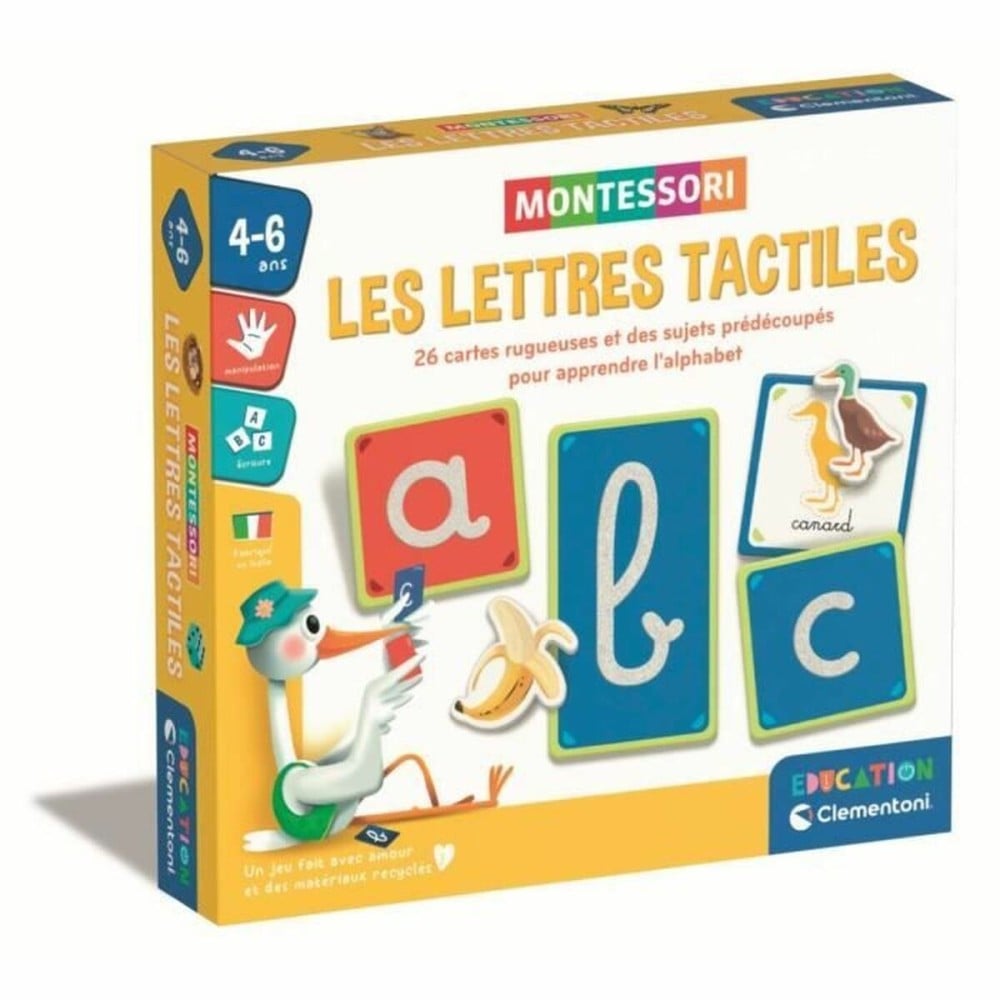 Lernspiel Clementoni Les lettres tactiles (FR)