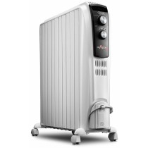 Oil-filled Radiator (10 chamber) DeLonghi White 2500 W